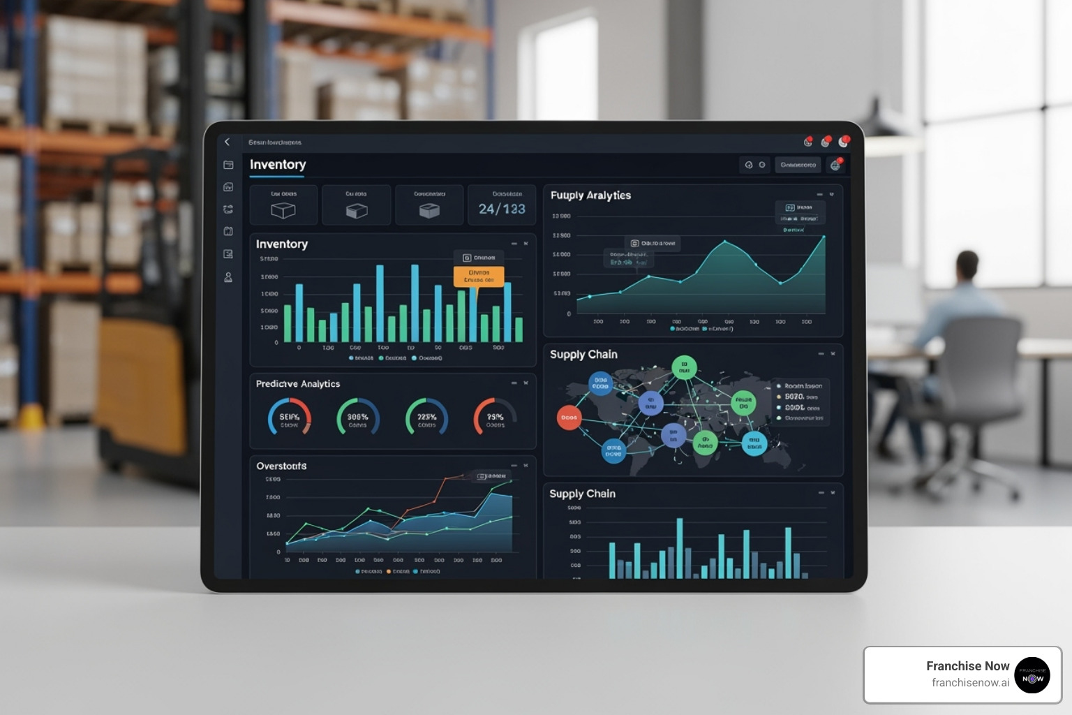 AI-powered inventory management dashboard - ai opportunity for franchises AI-powered inventory management dashboard - ai opportunity for franchises