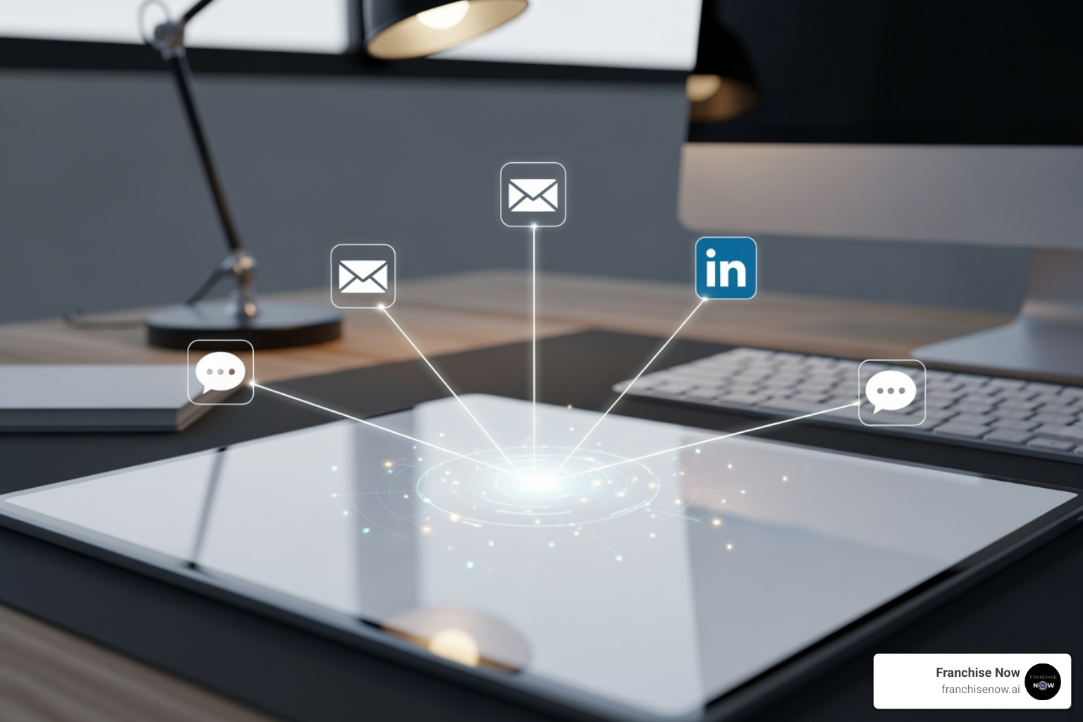 Omnichannel outreach feature (email, LinkedIn, text) - aisdr