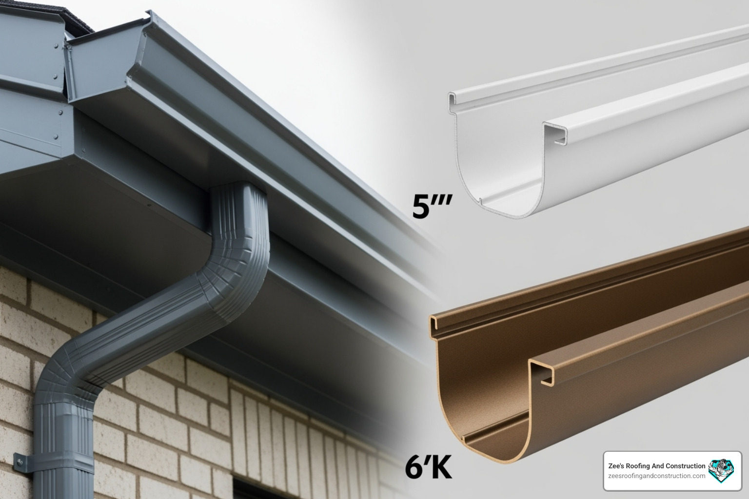 different commercial gutter styles like box and K-style - gutter installation service different commercial gutter styles like box and K-style - gutter installation service