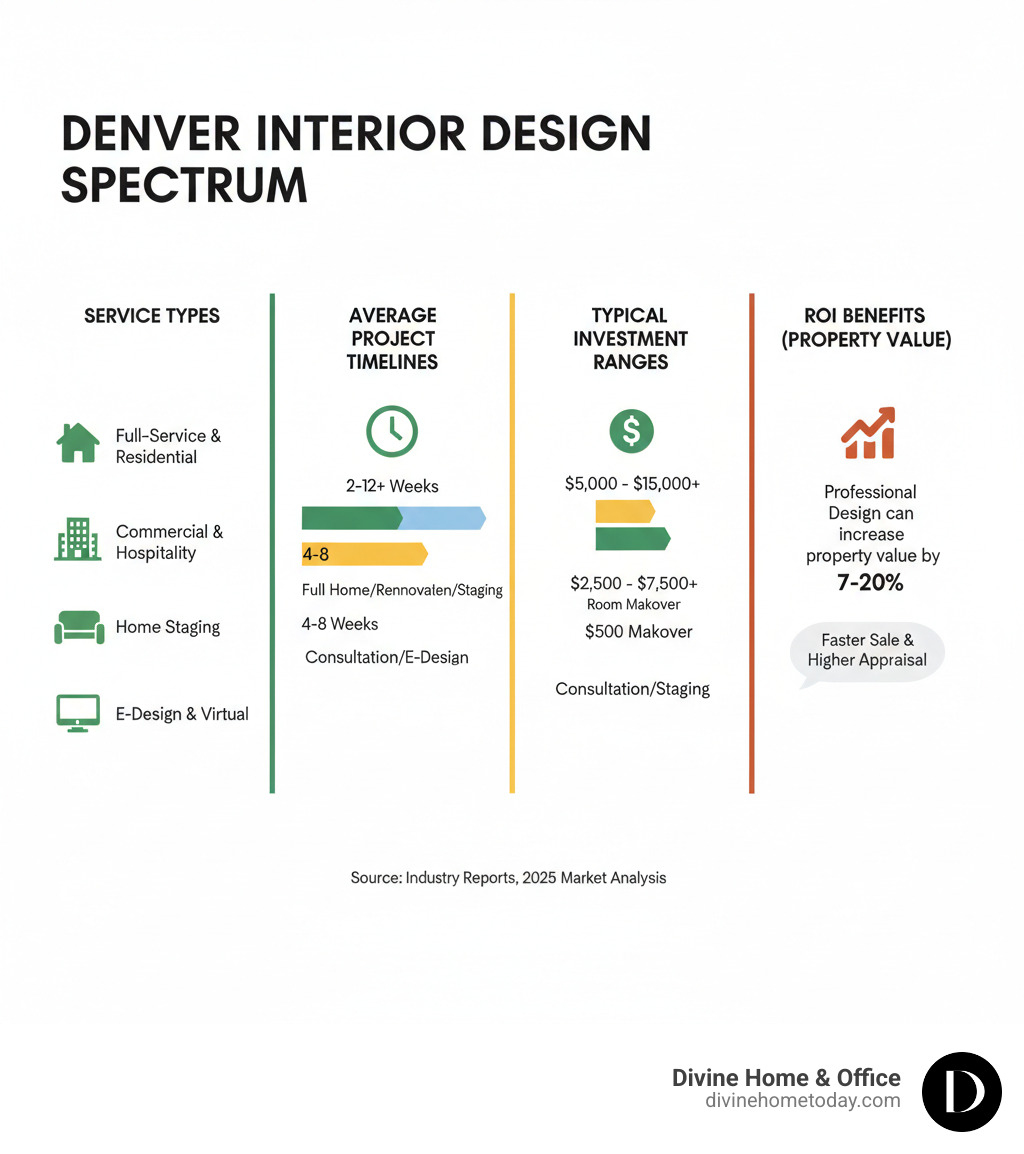 Denver Colorado Interior Design Services: Ultimate 2025
