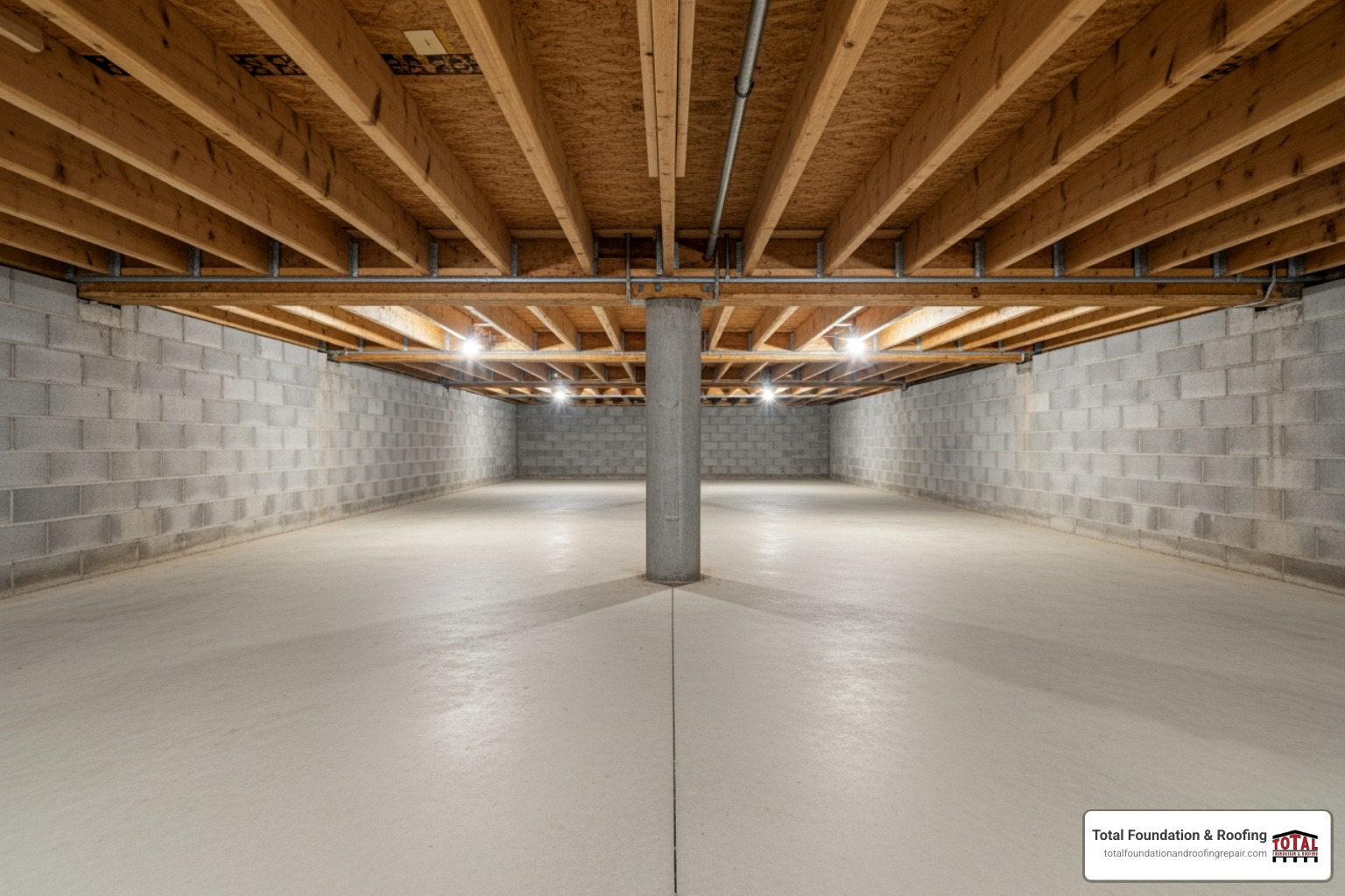 cleared crawlspace - lifting a house cleared crawlspace - lifting a house