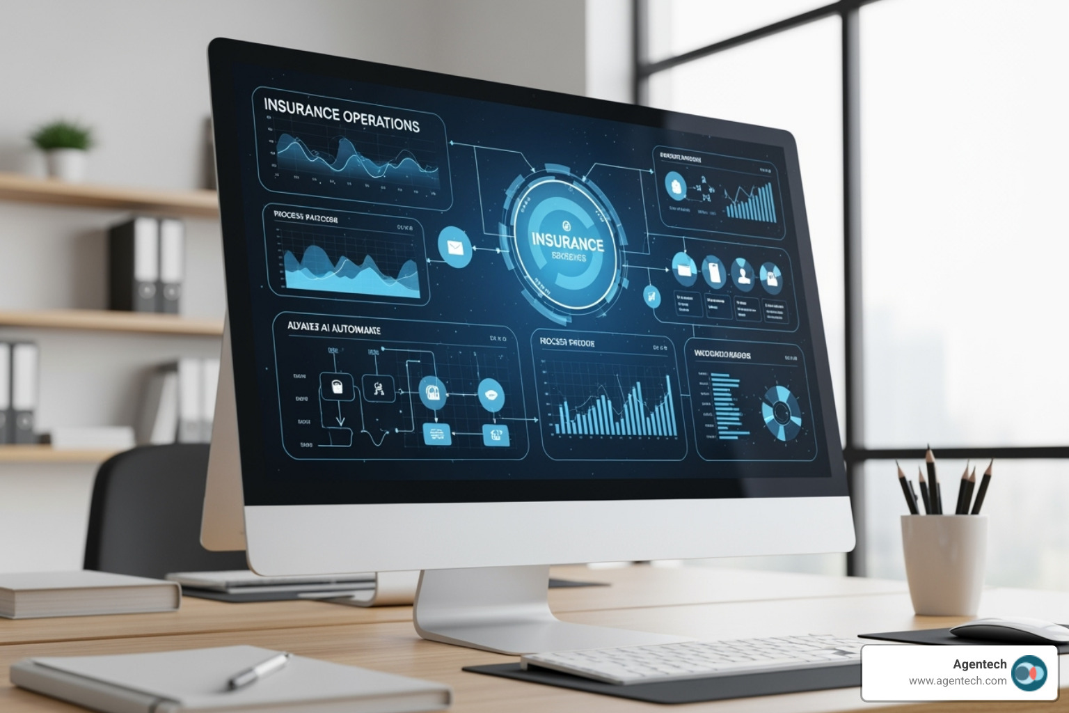 Evolution from basic automation to Agentic AI in a P&C insurance context - insurance automation solutions