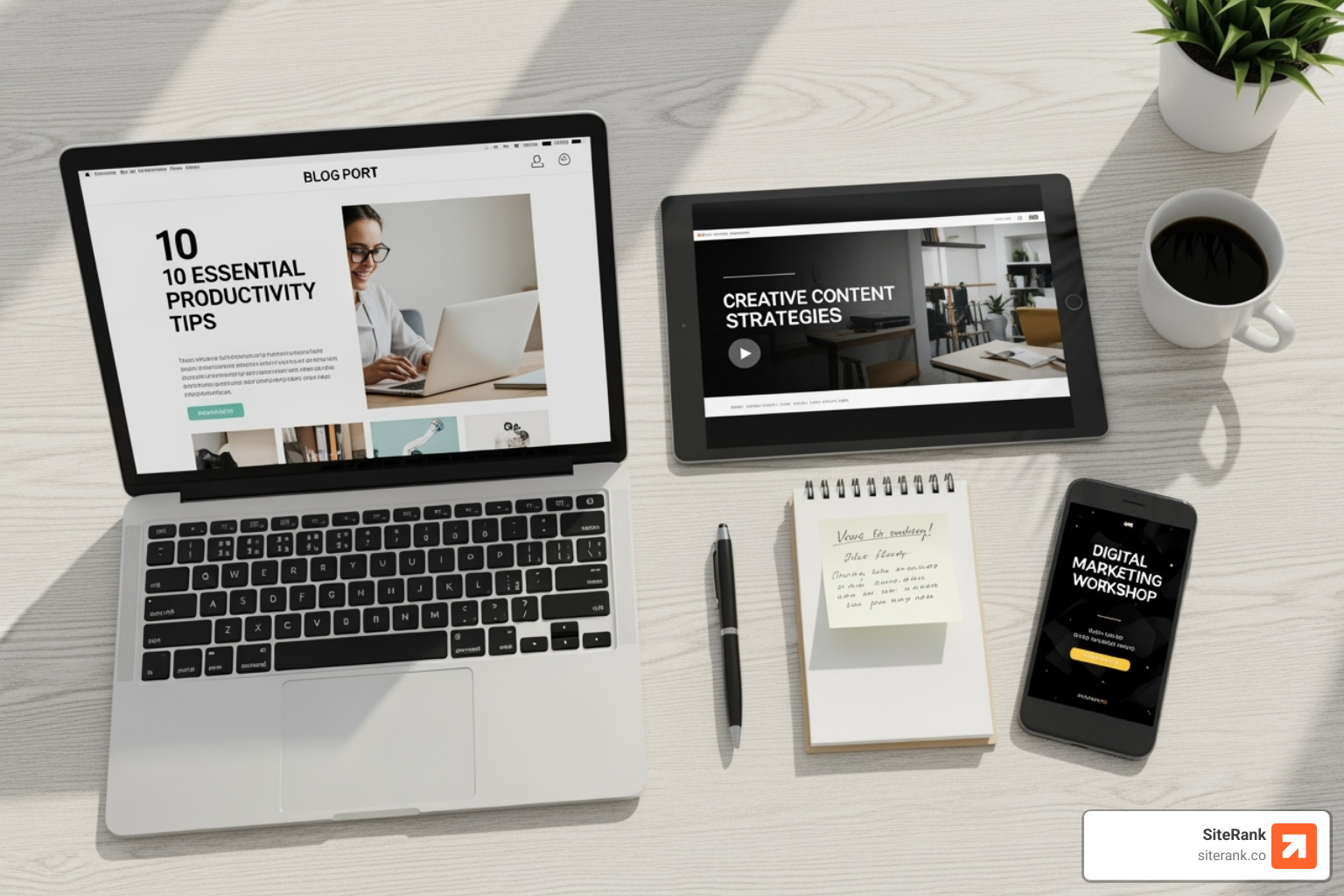different content formats like a blog post, a video thumbnail, and a social media graphic - content marketing for chiropractors different content formats like a blog post, a video thumbnail, and a social media graphic - content marketing for chiropractors