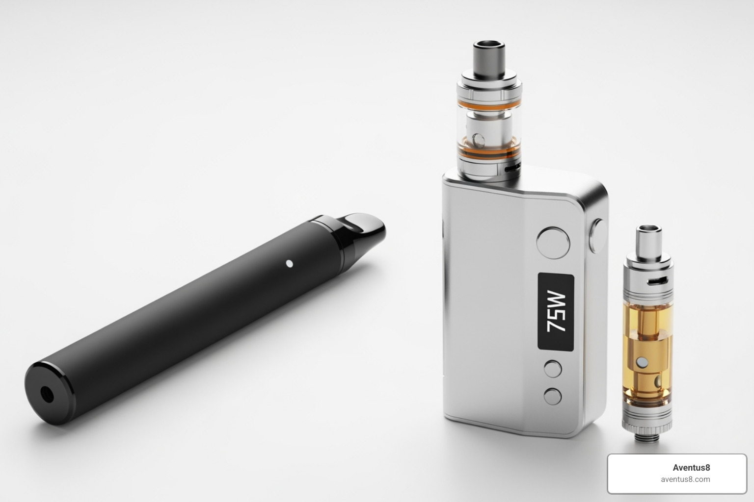 Difference between a disposable vape and a cartridge/battery system - order THC vapes online