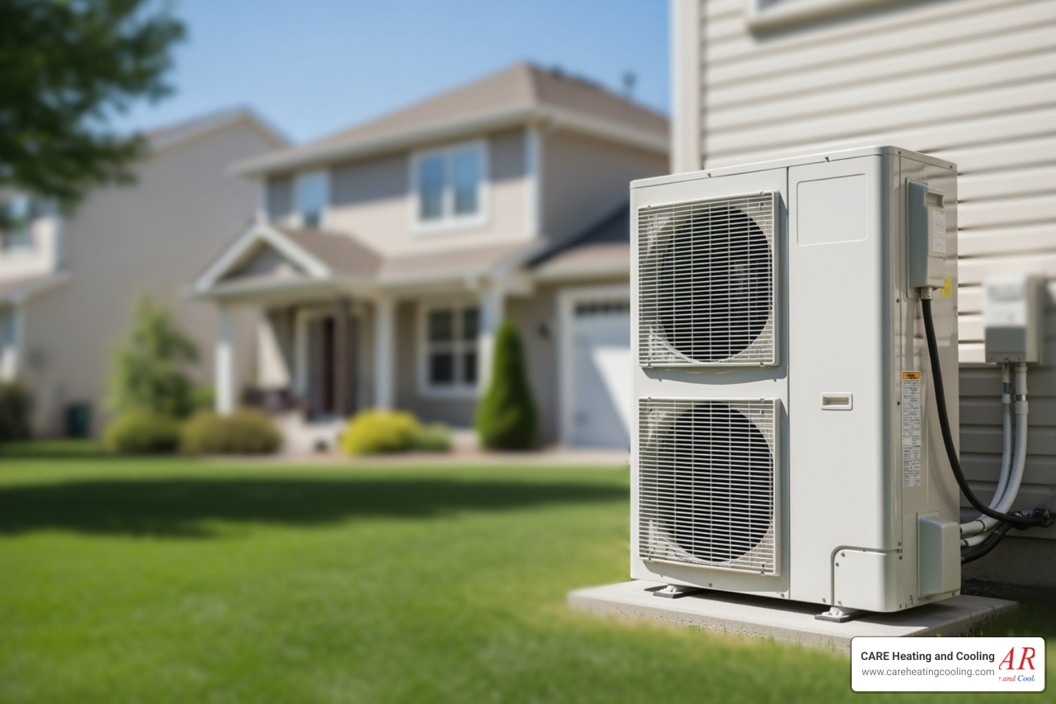 modern, efficient heat pump unit outside a suburban home - heat pump service dublin oh modern, efficient heat pump unit outside a suburban home - heat pump service dublin oh