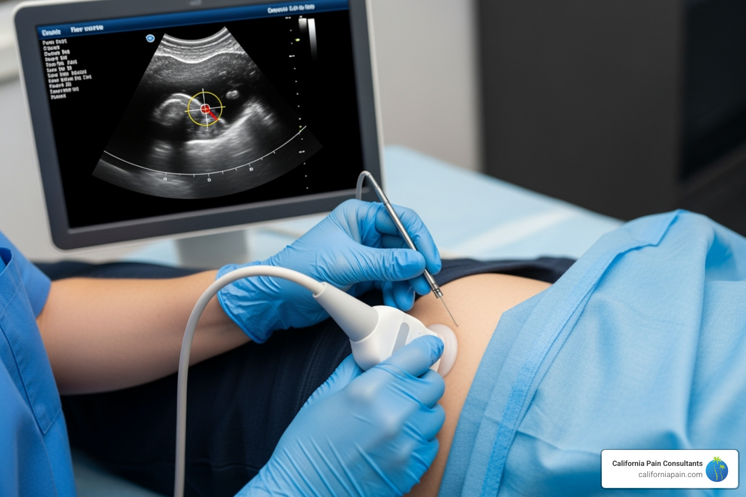Ultrasound-guided injection procedure - Piriformis syndrome treatment