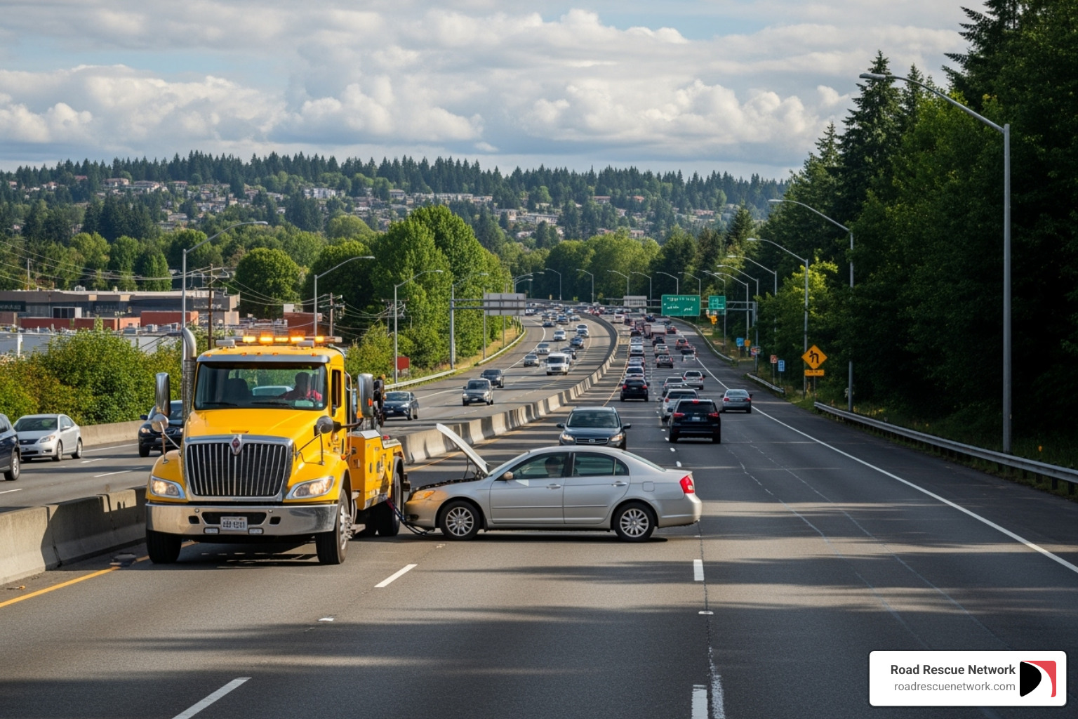 smartphone screen showing a roadside assistance app interface - roadside assistance vancouver wa