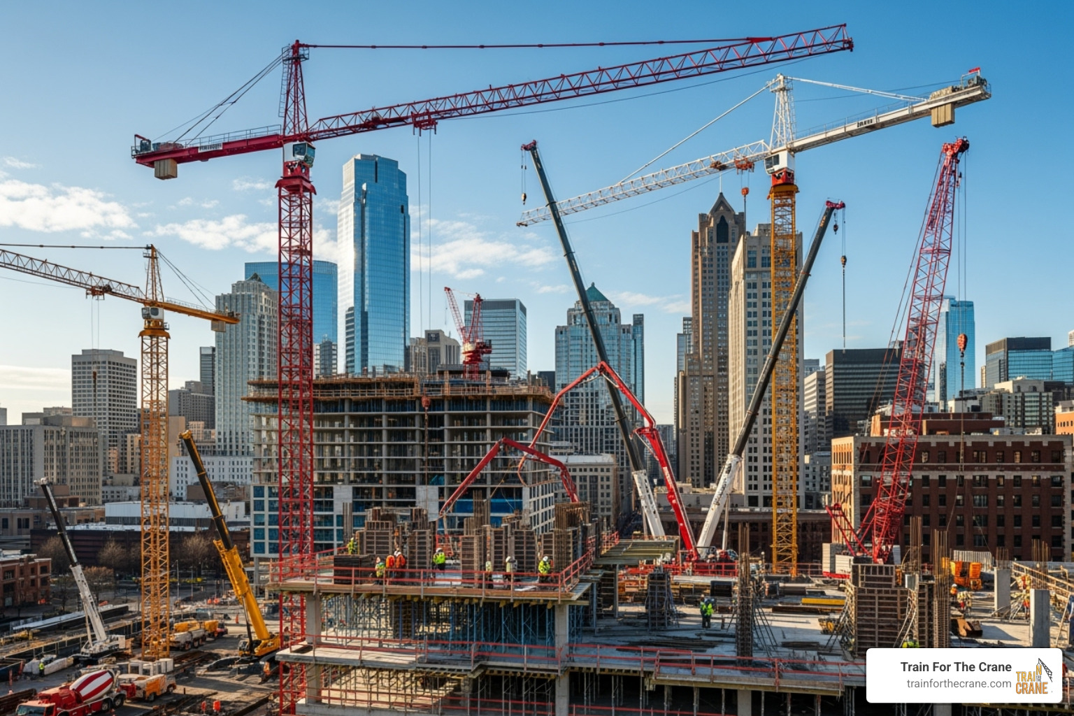 different types of tower cranes - tower crane training cost