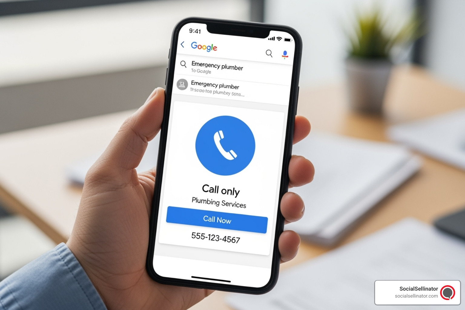 Google Ads interface New Campaign setup with Phone calls goal selected - adwords call only Google Ads interface New Campaign setup with Phone calls goal selected - adwords call only
