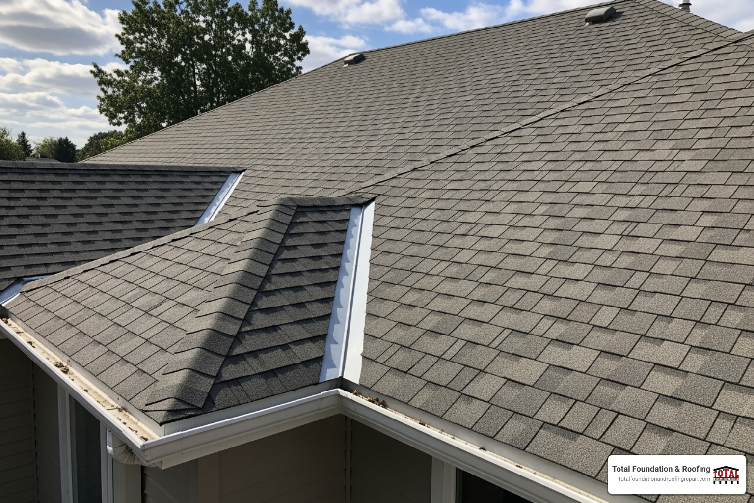 A newly installed roof with pristine, clean valleys. - how much does it cost to repair a roof valley A newly installed roof with pristine, clean valleys. - how much does it cost to repair a roof valley