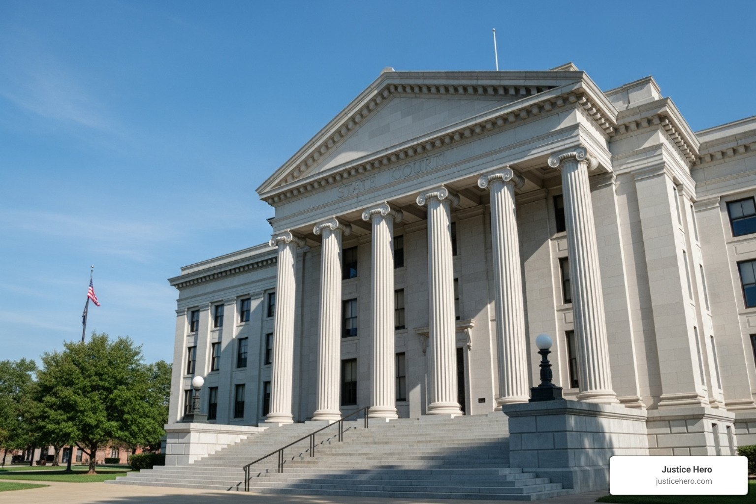 a state courthouse, such as the Delaware Superior Court - zantac lawsuit update may 2025