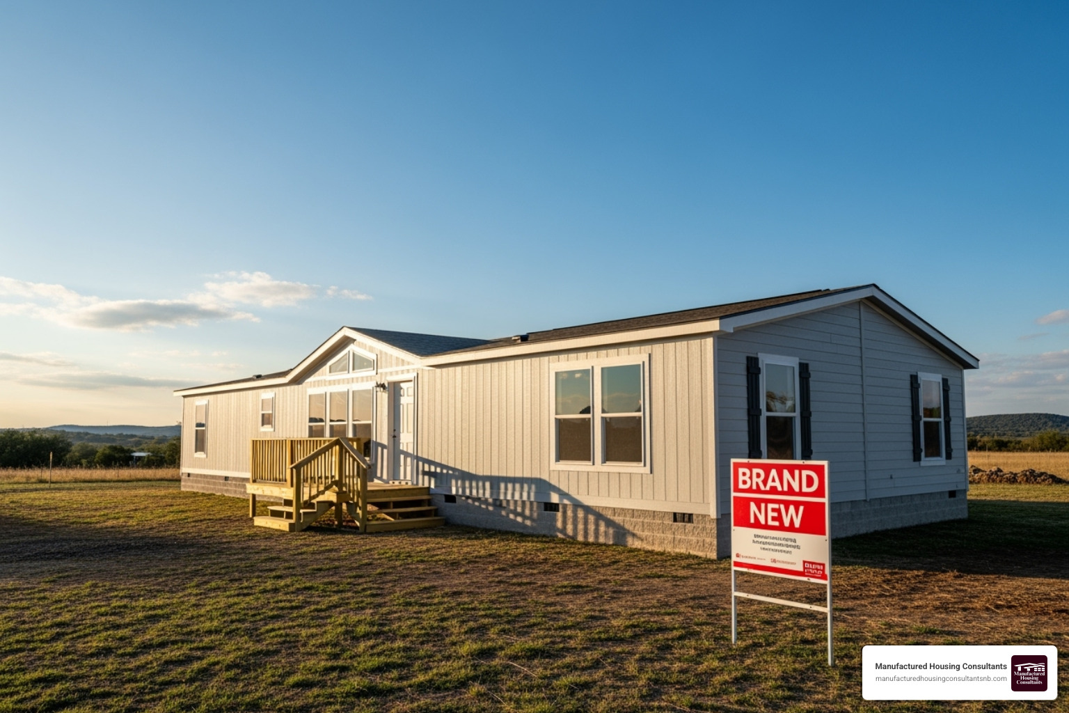 Brand New sign on a mobile home - cheap brand new mobile homes Brand New sign on a mobile home - cheap brand new mobile homes
