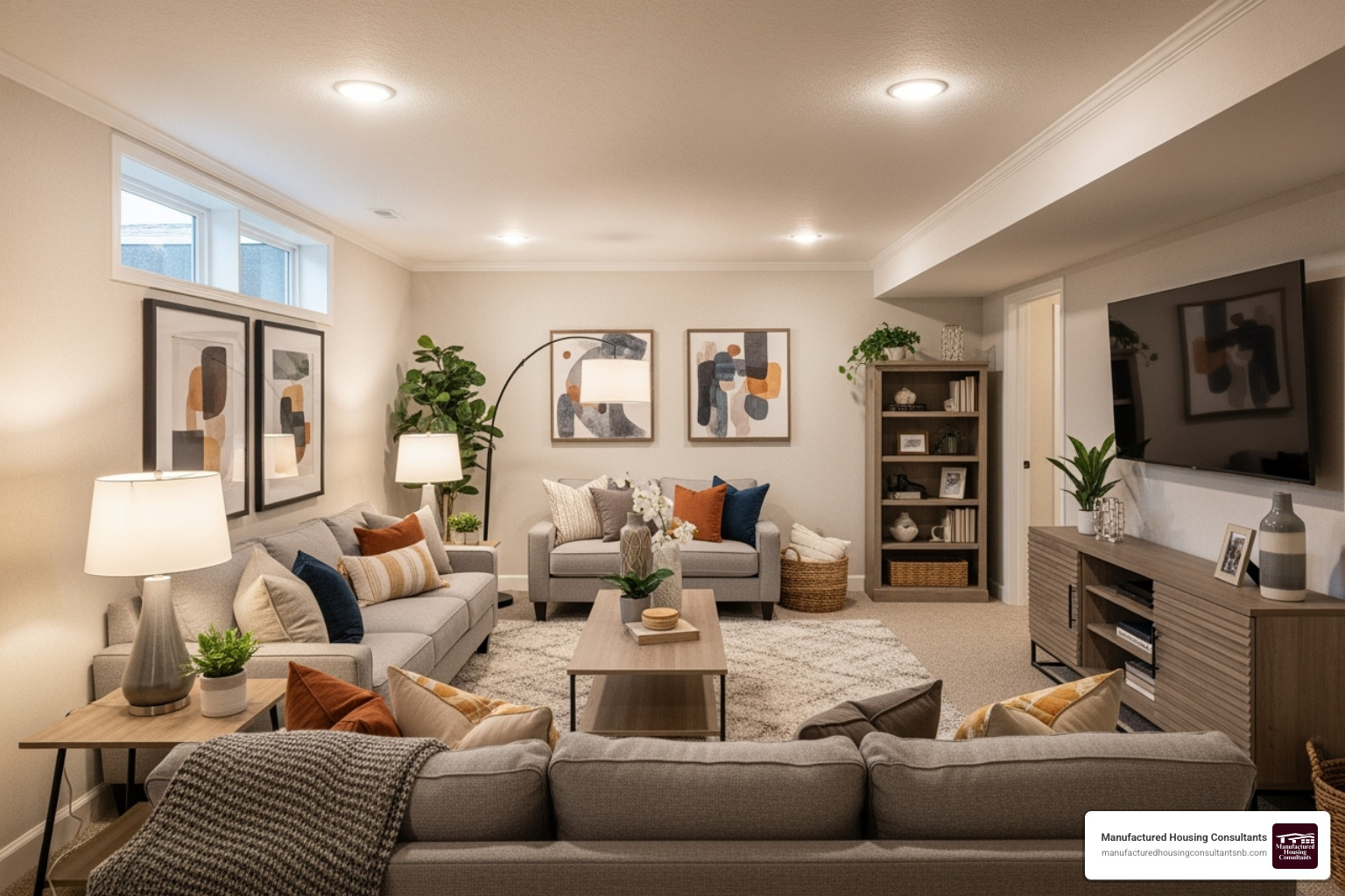 finished basement living area under a manufactured home - manufactured home basement foundation finished basement living area under a manufactured home - manufactured home basement foundation