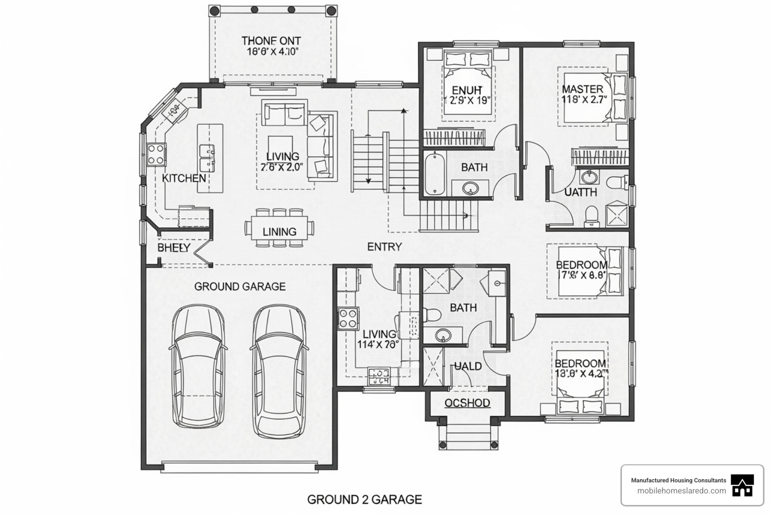 modular home floor plan with garage - 2 story modular homes with garage