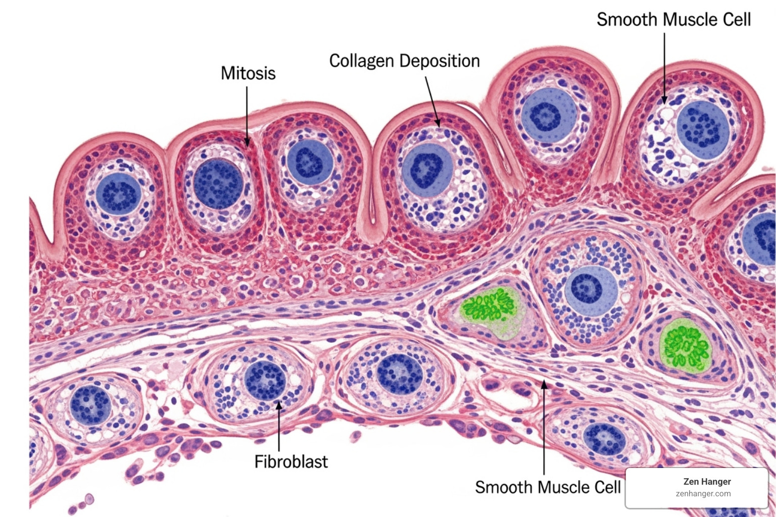 illustrating cellular changes in penile tissue under sustained tension - penis traction therapy illustrating cellular changes in penile tissue under sustained tension - penis traction therapy