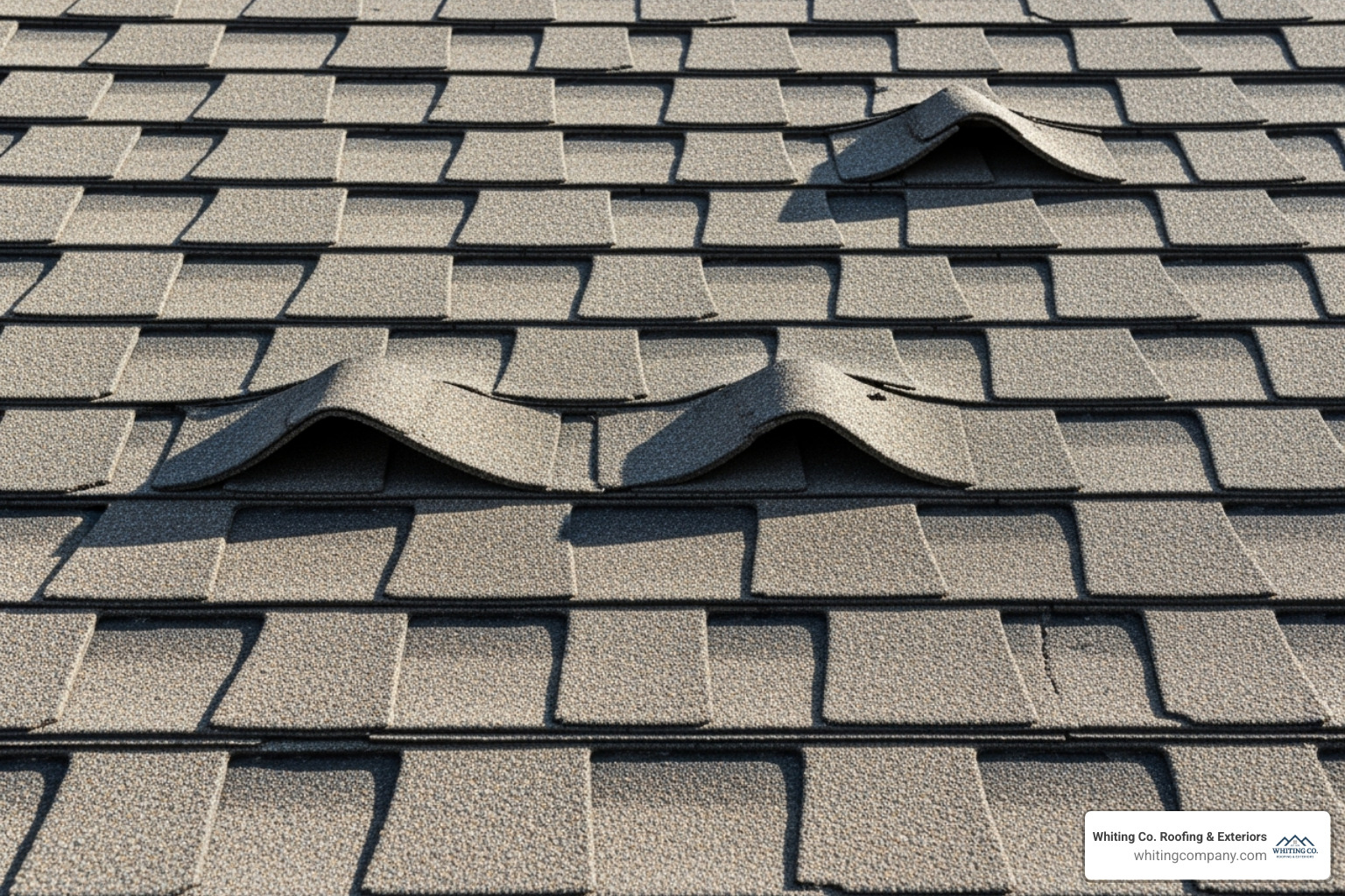 curling and buckling shingles - Residential Roofing