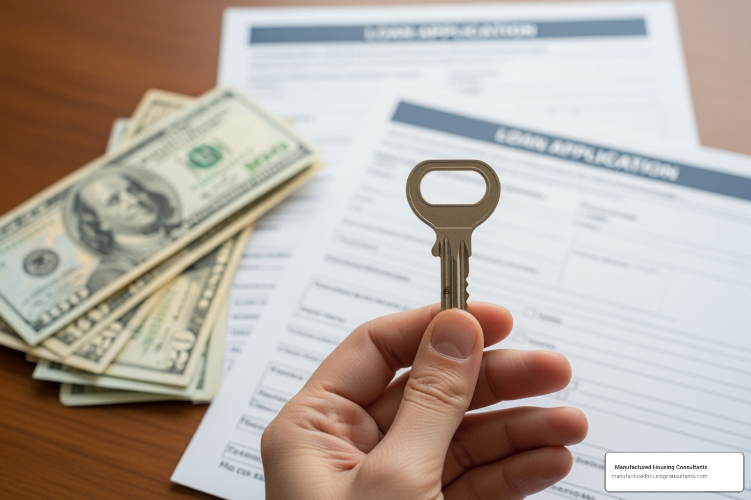 infographic on financing options - mobile home land for sale in san antonio