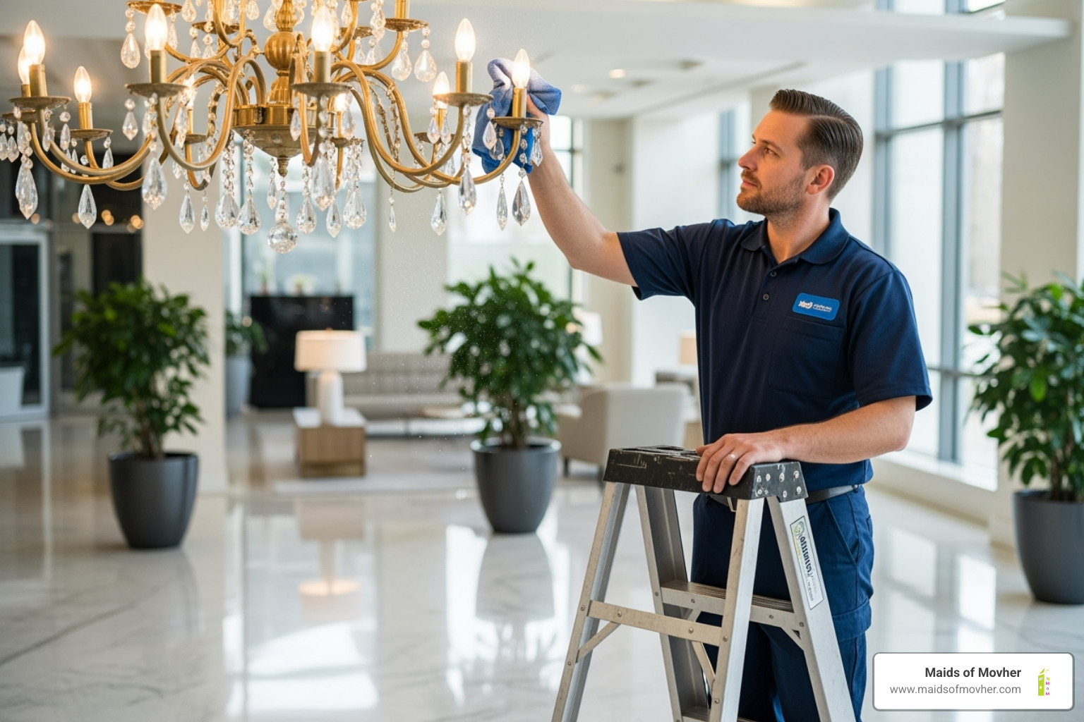 professional cleaner cleaning high light fixture - deep cleaning services washington professional cleaner cleaning high light fixture - deep cleaning services washington