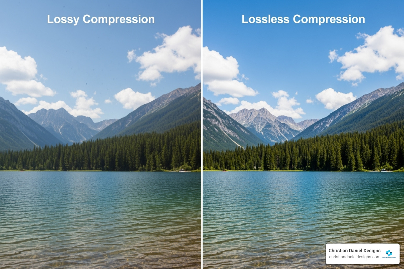 Lossy vs. Lossless Image Comparison - WordPress image compression Lossy vs. Lossless Image Comparison - WordPress image compression