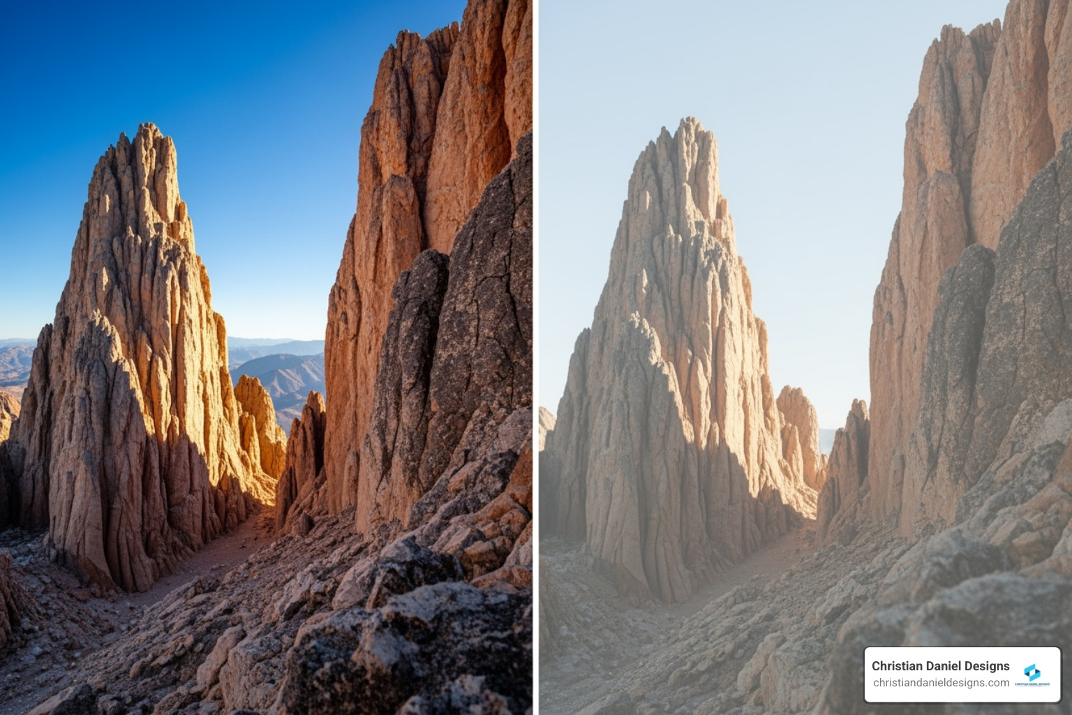 comparison of uncompressed PNG vs. compressed WebP image file size - Fast loading website design