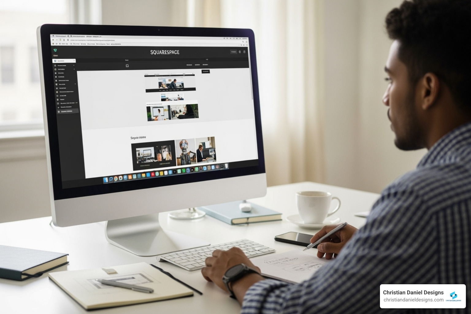 Squarespace contributor permissions settings screen - creating squarespace websites for clients