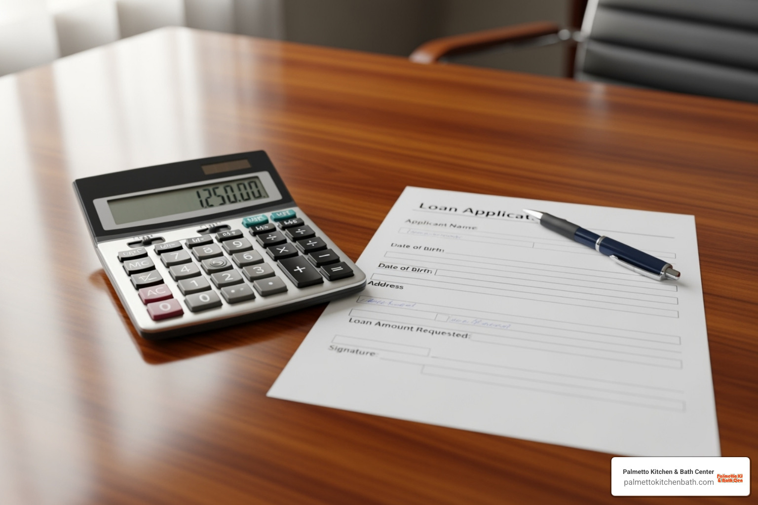 calculator and loan application form - kitchen renovation loan calculator and loan application form - kitchen renovation loan
