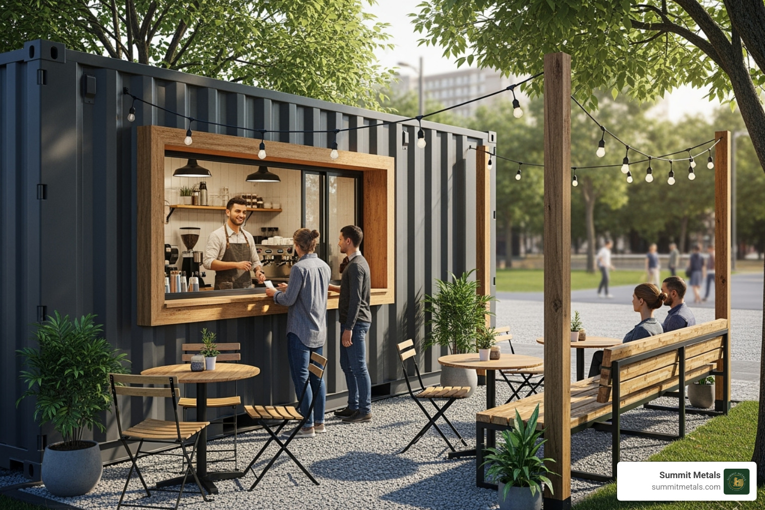modified shipping container used as a coffee shop - metal storage containers modified shipping container used as a coffee shop - metal storage containers