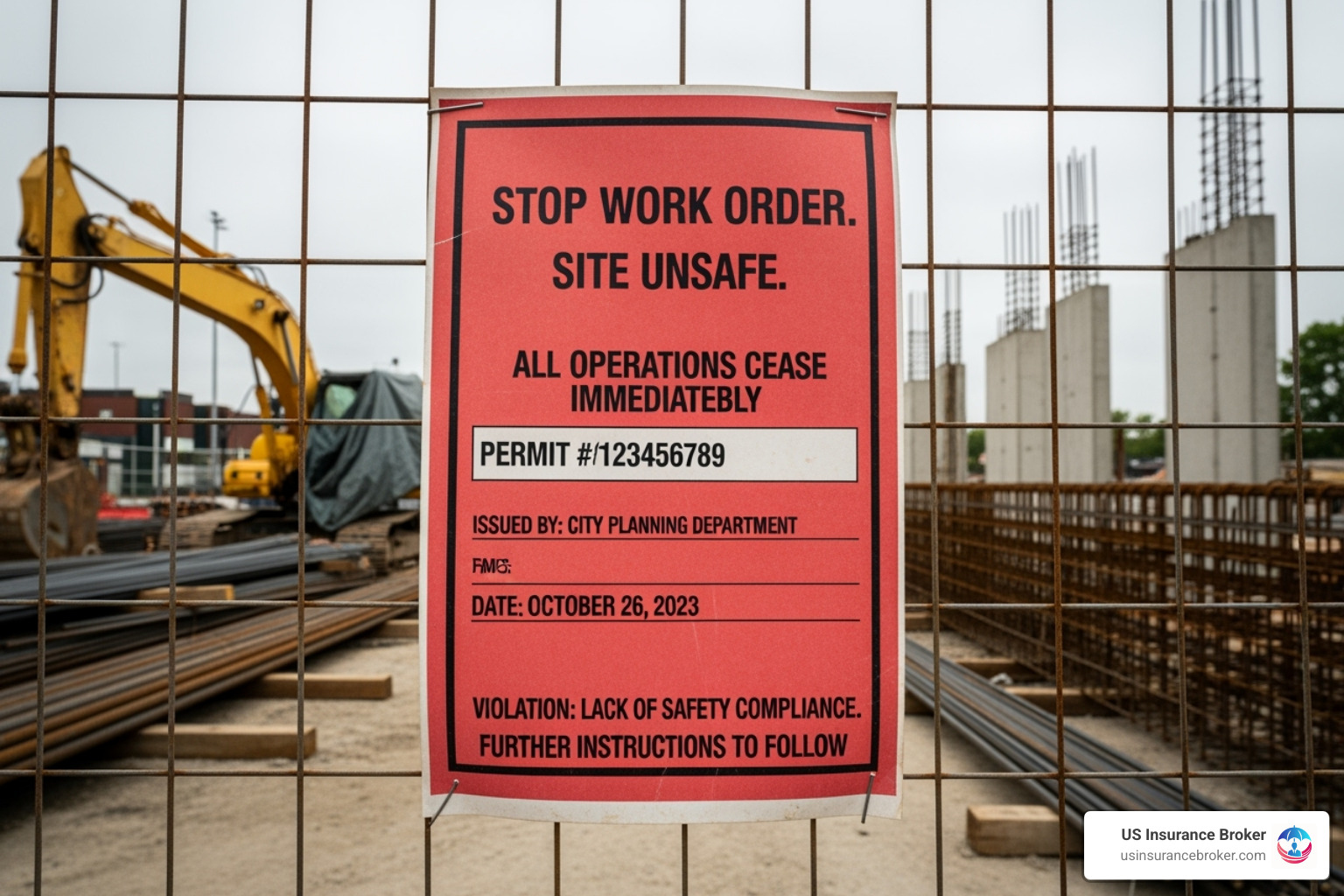 Stop Work Order notice - workmans comp florida rules Stop Work Order notice - workmans comp florida rules