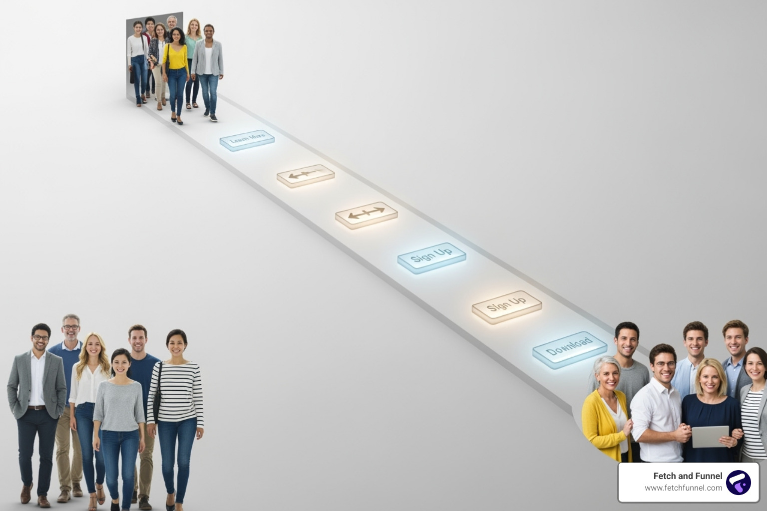 Infographic explaining the role of CTAs in turning visitors into customers - call to action optimization Infographic explaining the role of CTAs in turning visitors into customers - call to action optimization