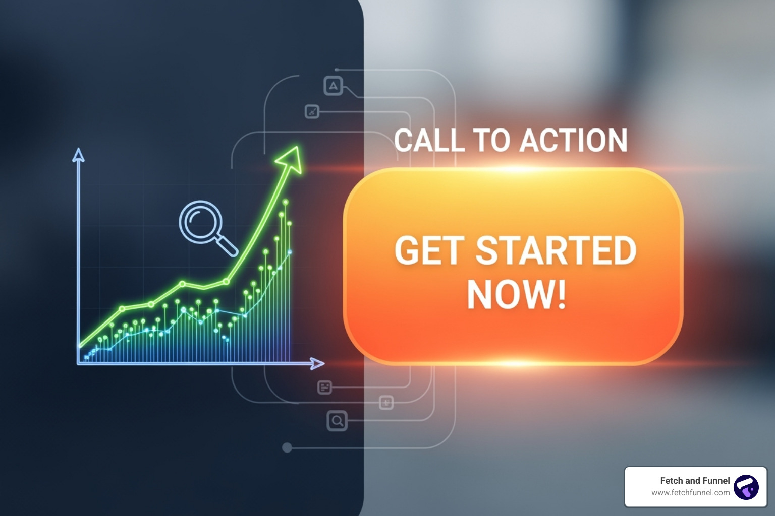 CTA button with good contrast and white space - call to action optimization CTA button with good contrast and white space - call to action optimization