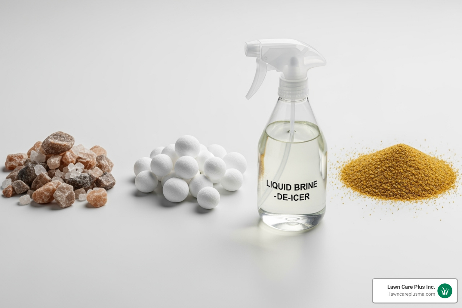 different de-icing materials - salting near me