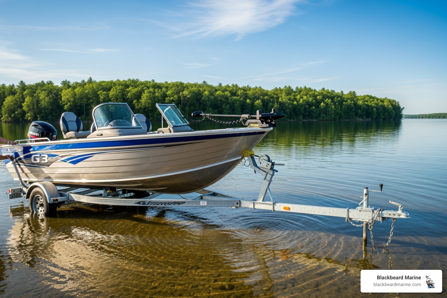 G3 aluminum fishing boat ready for launch - used boats for sale okc