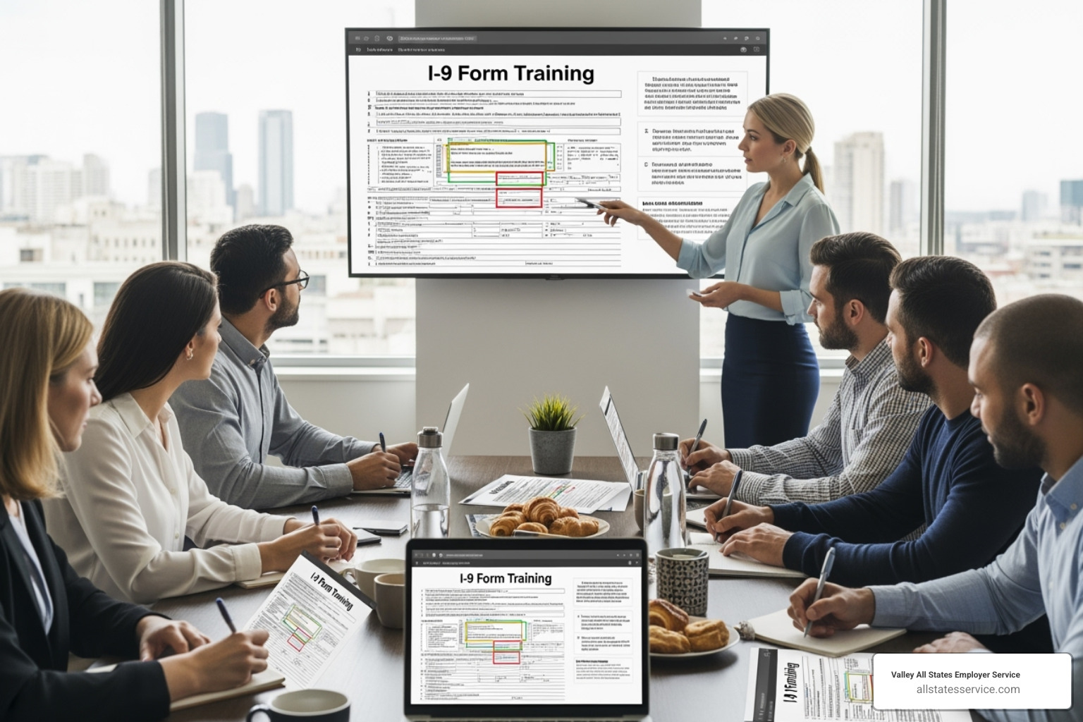 close-up of the Form I-9 document - I-9 form training close-up of the Form I-9 document - I-9 form training