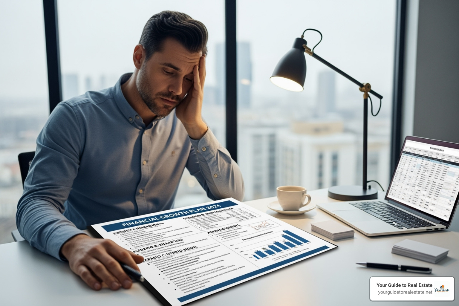 business owner reviewing a financial plan with various options - Alternative financing methods