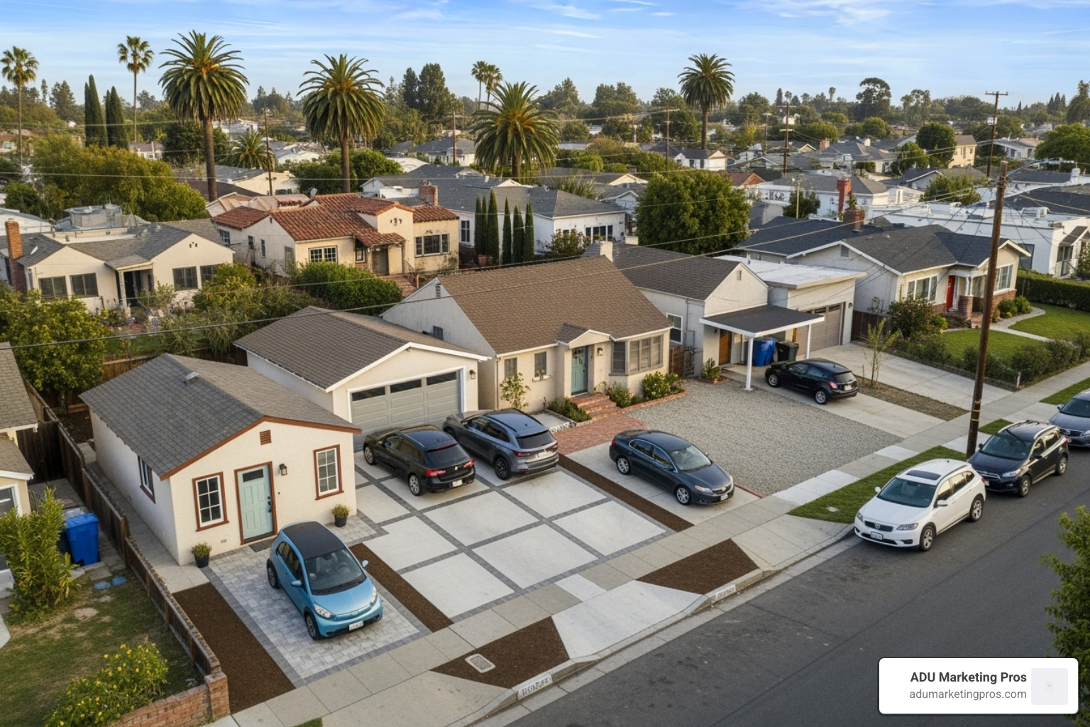 timeline showing the evolution of ADU laws from restrictive to permissive - california adu parking requirements