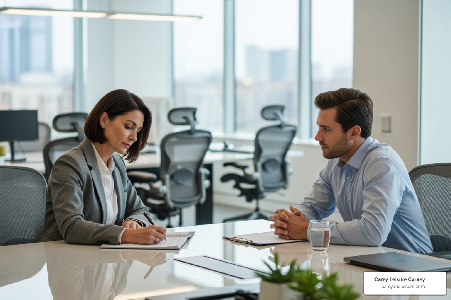 HR investigation meeting - gross negligence employment law