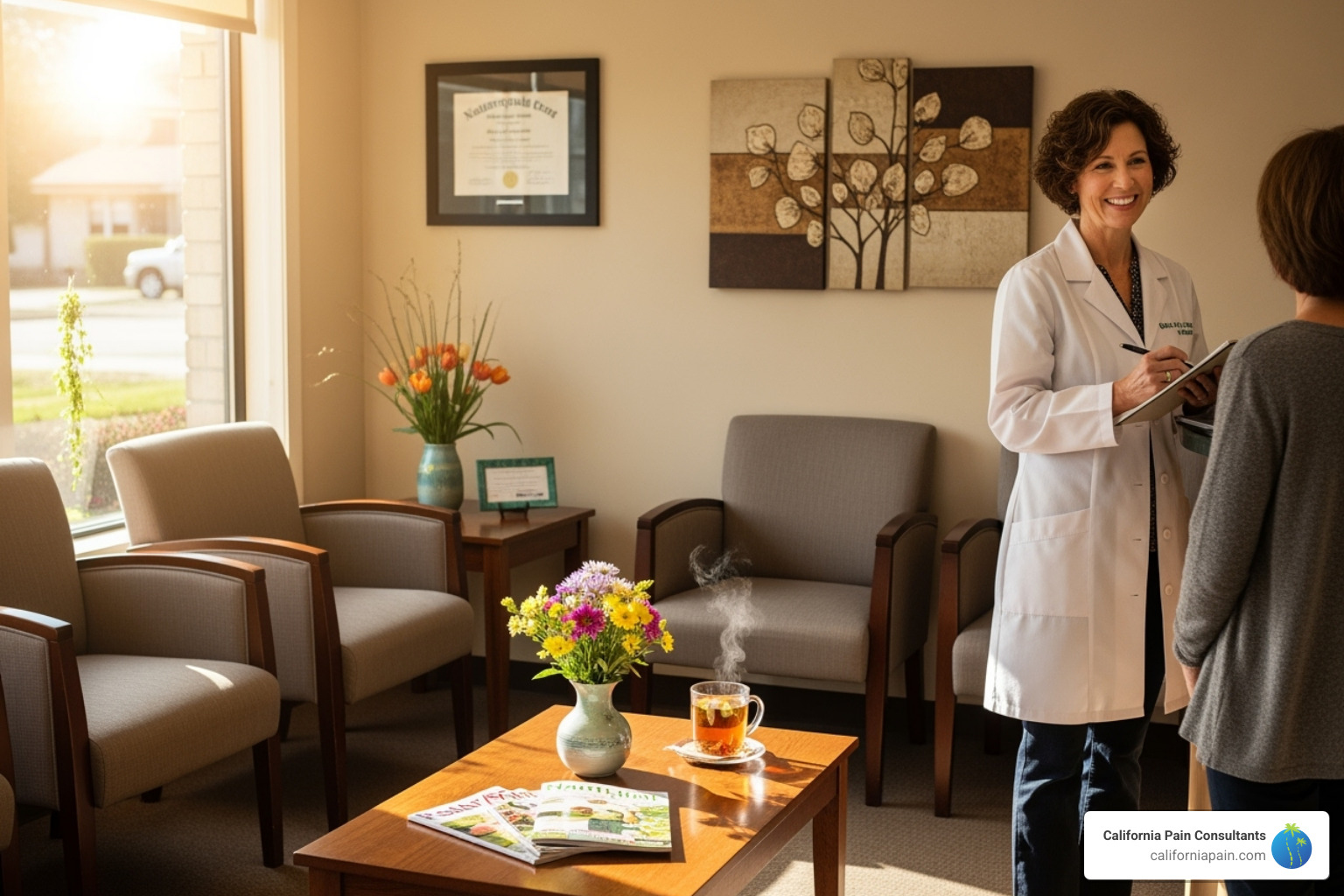 a person using a laptop to search a map for local health practitioners - naturopath near me