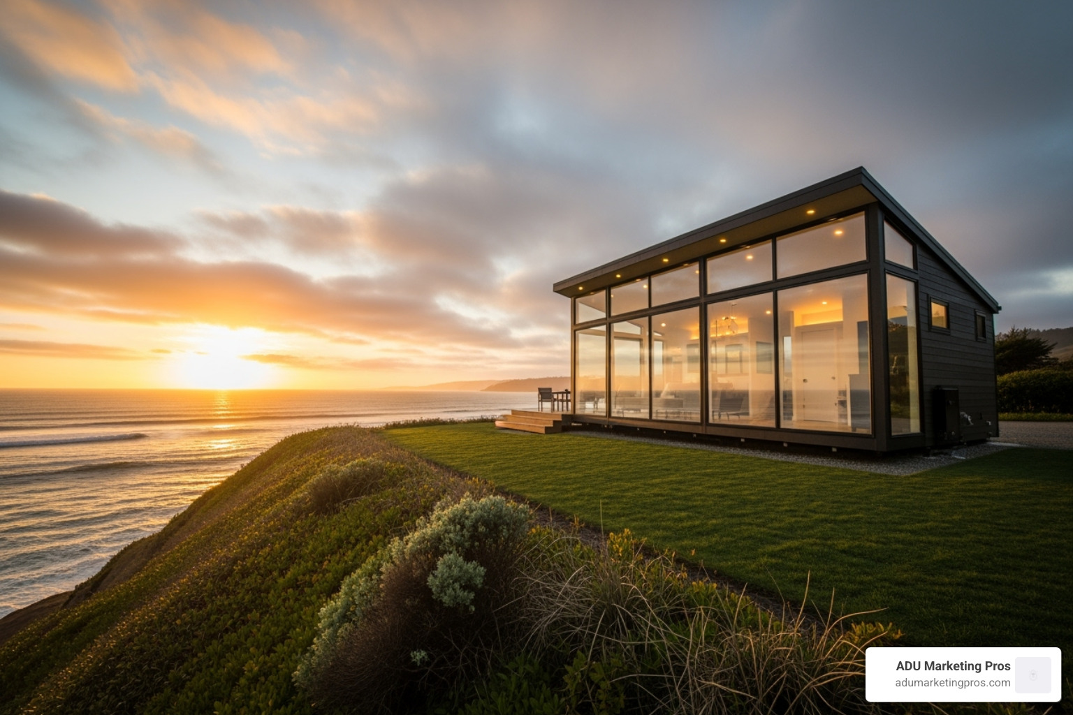 Modern tiny house overlooking the Pacific Ocean - Tiny house SoCal Modern tiny house overlooking the Pacific Ocean - Tiny house SoCal