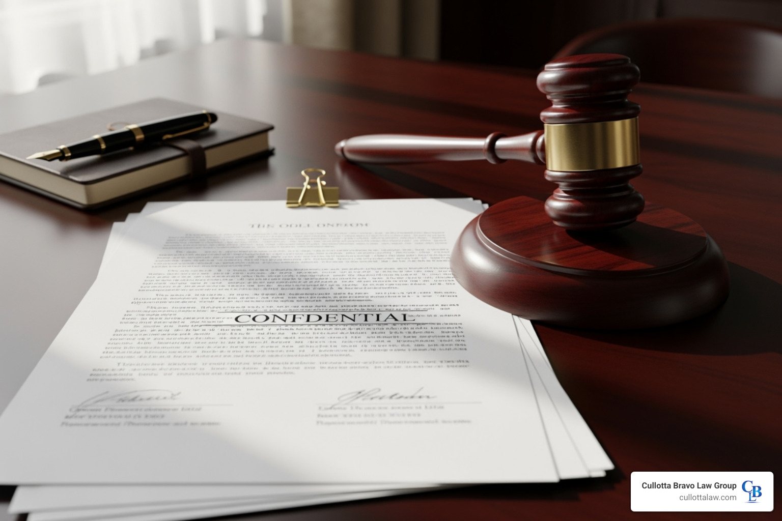 legal document or gavel - naperville injury attorney