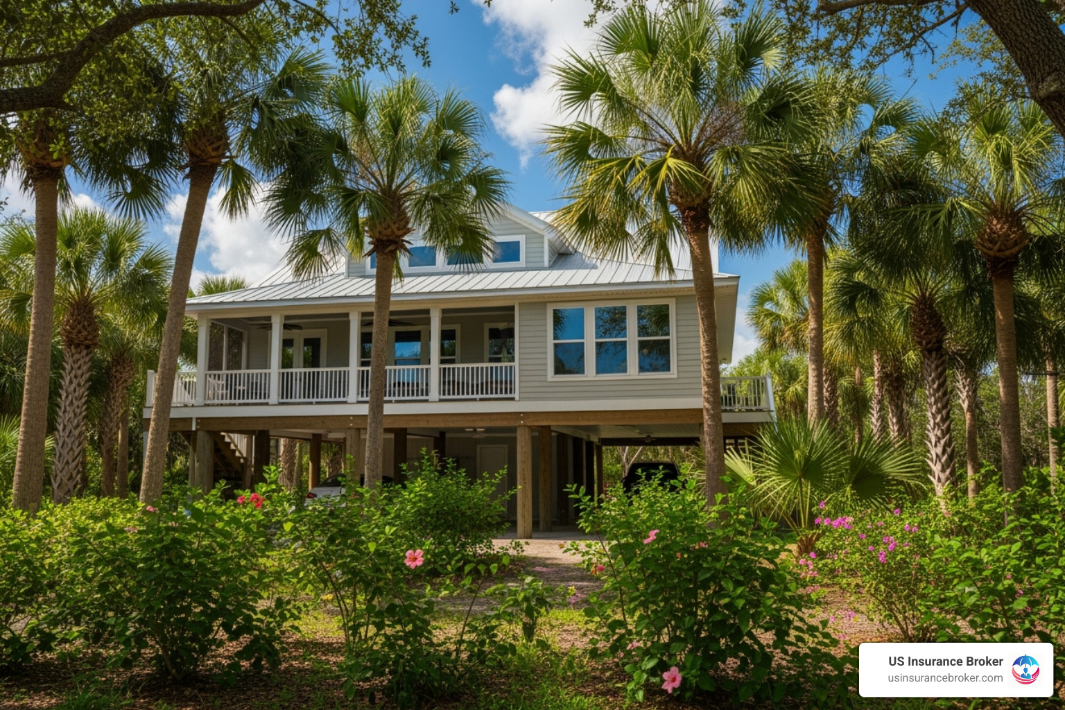 Elevated home in Florida - how much is flood insurance in florida zone a Elevated home in Florida - how much is flood insurance in florida zone a