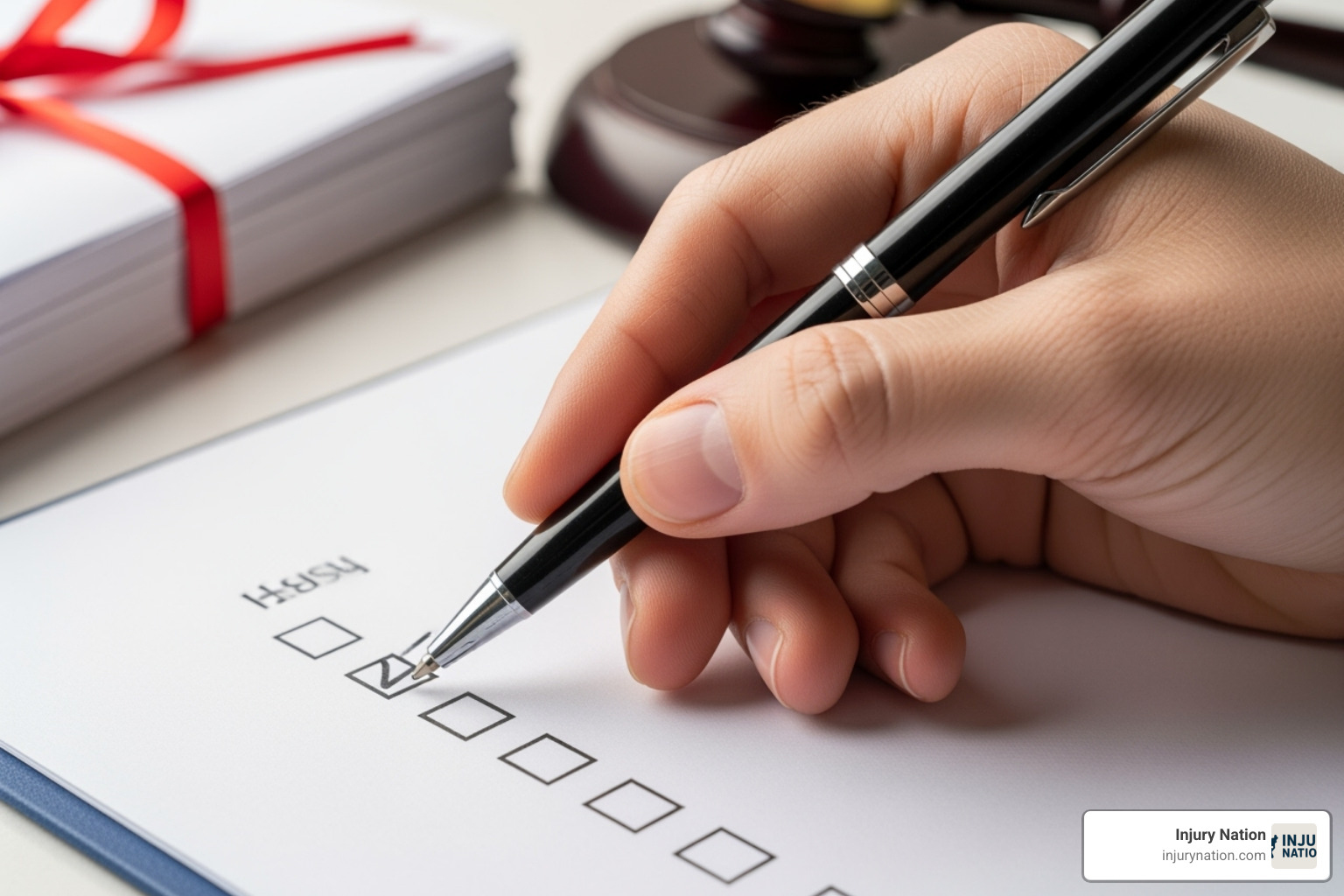 checklist for hiring a lawyer - lawyers for injured workers