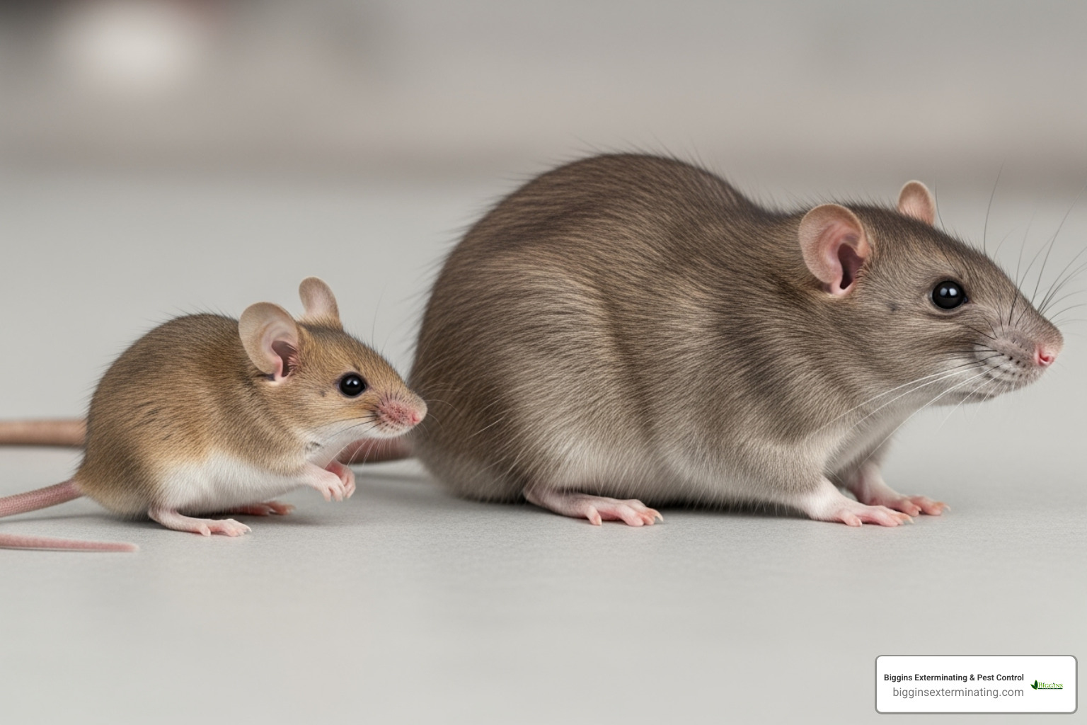 mouse vs rat comparison - How to find mice?