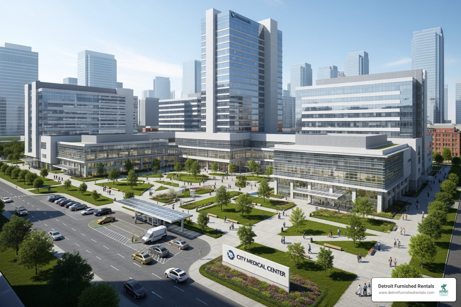 DMC campus - hospital near detroit mi