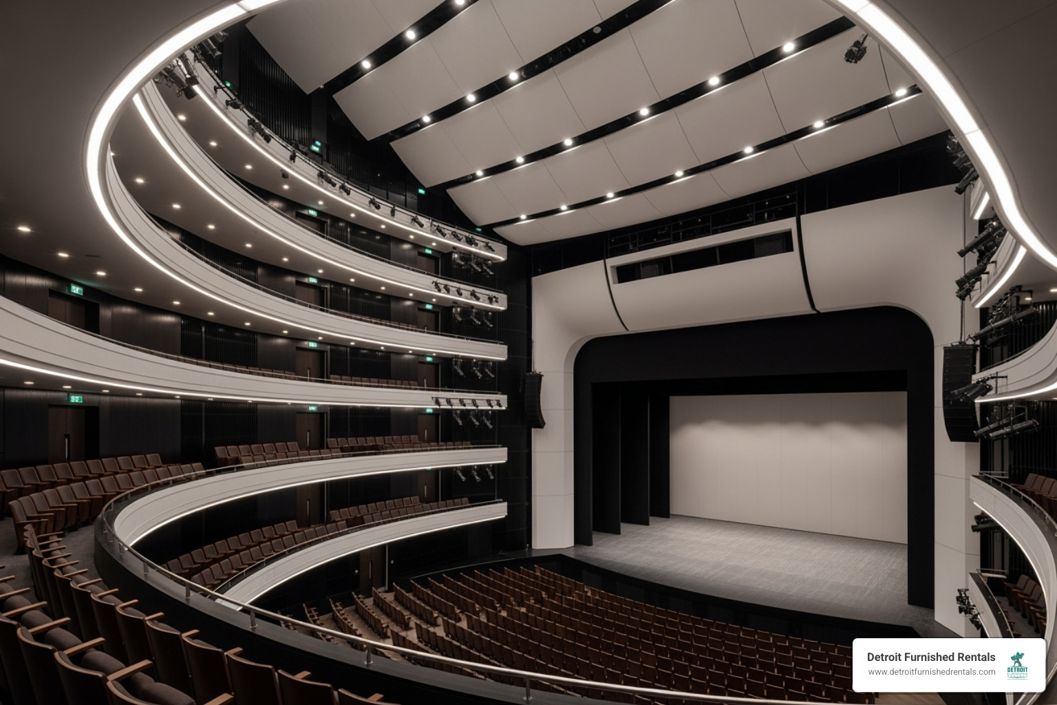 modern opera house interior - opera house