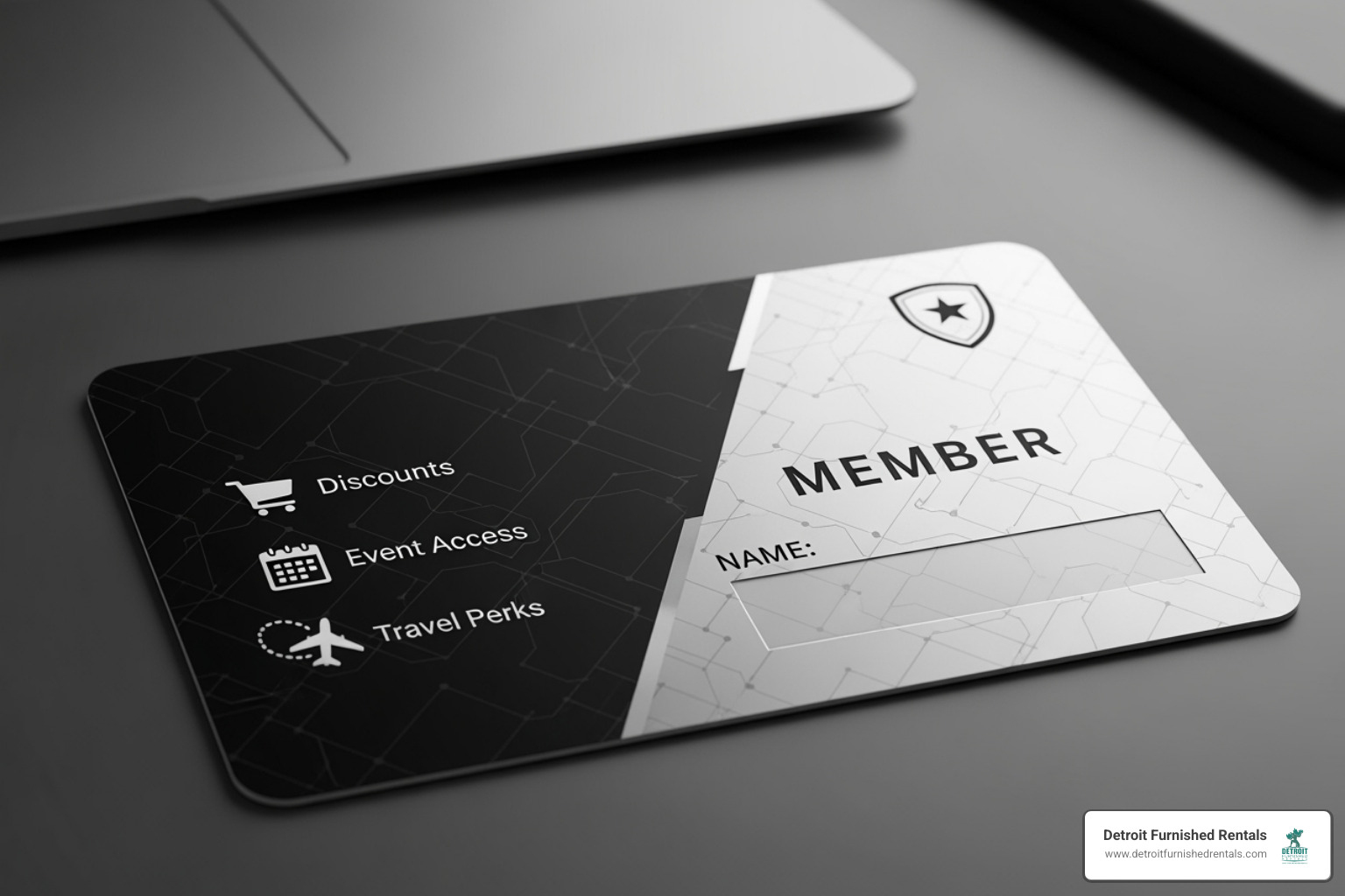 A close-up image of a DIA membership card, highlighting the member's name and benefits. - detroit art museum cost