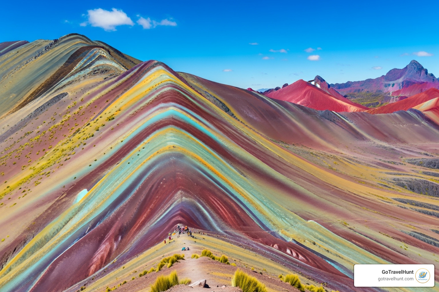 colorful Rainbow Mountain in Peru - hidden bucket list ideas colorful Rainbow Mountain in Peru - hidden bucket list ideas