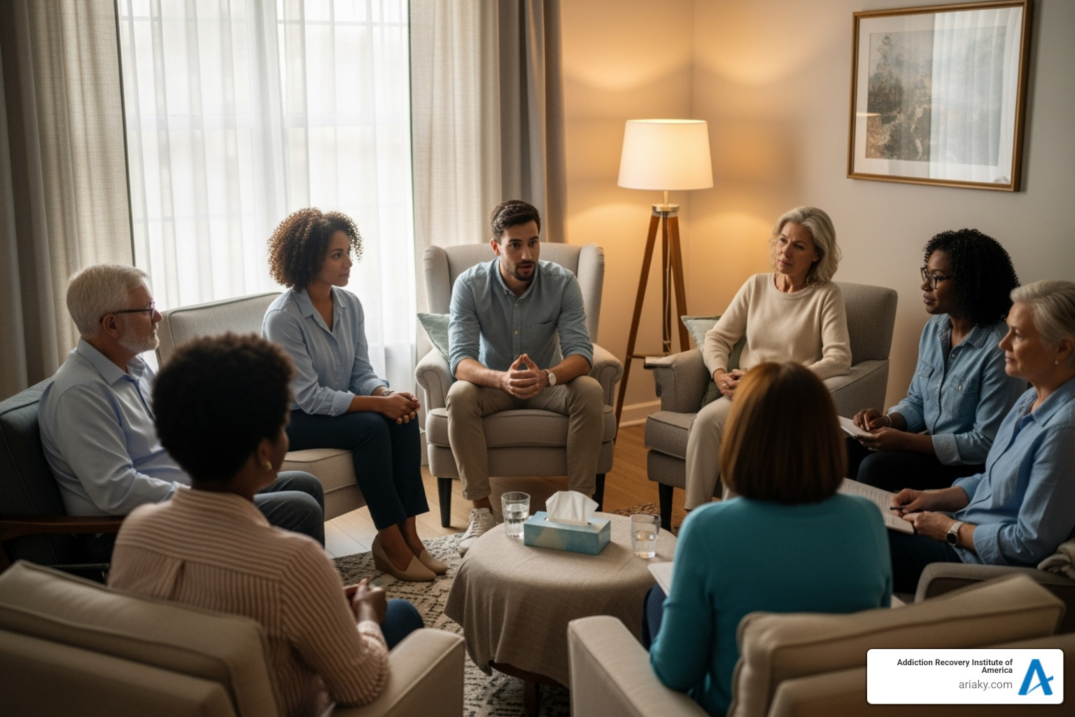 group therapy session - drug rehab centers in lexington ky