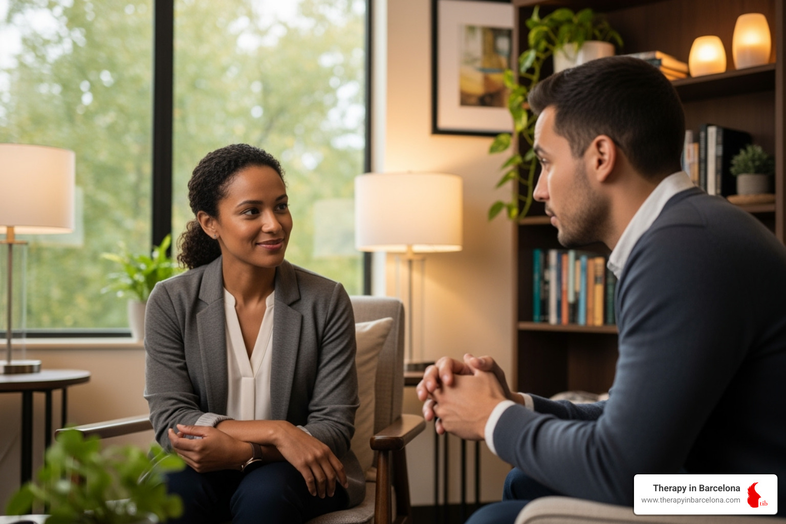 A diverse group of therapists in a welcoming office space - solution based therapy A diverse group of therapists in a welcoming office space - solution based therapy