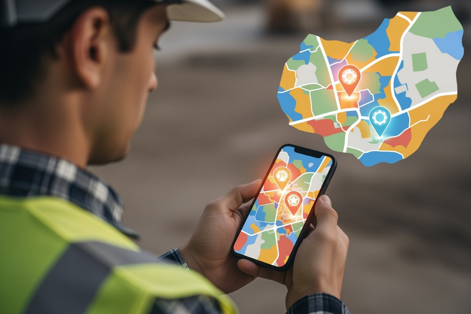 Google Maps 3-Pack result for a local contractor - seo agency for construction business