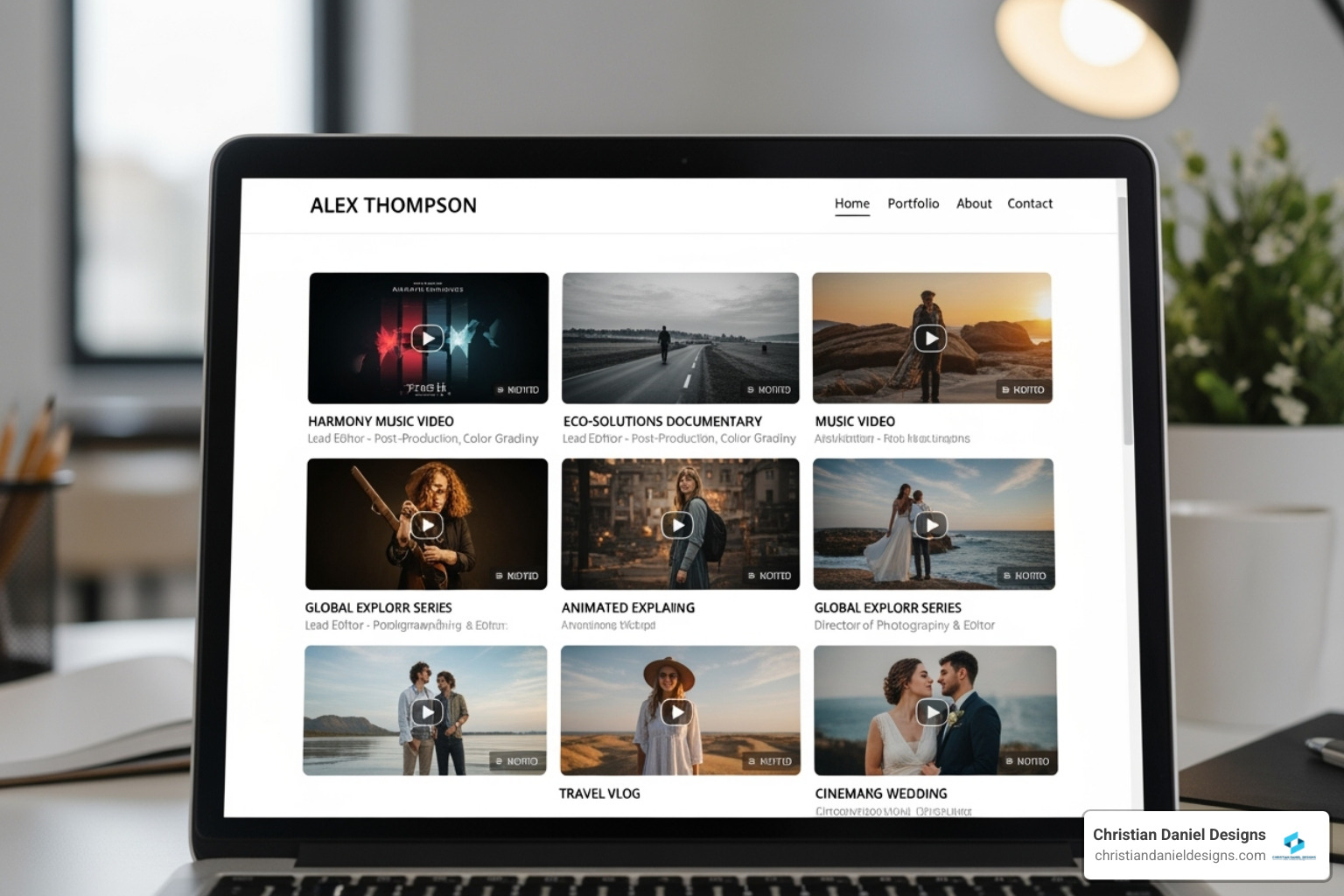 Of A Professional Video Editor'S Online Portfolio - Video Editing Course Of a professional video editor's online portfolio - video editing course